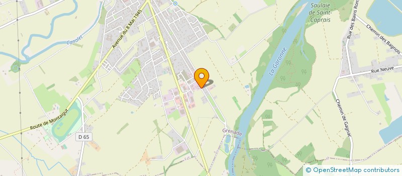 localisation de l'entreprise MONSIEUR ALEX JEROME CASTEL  GRENADE