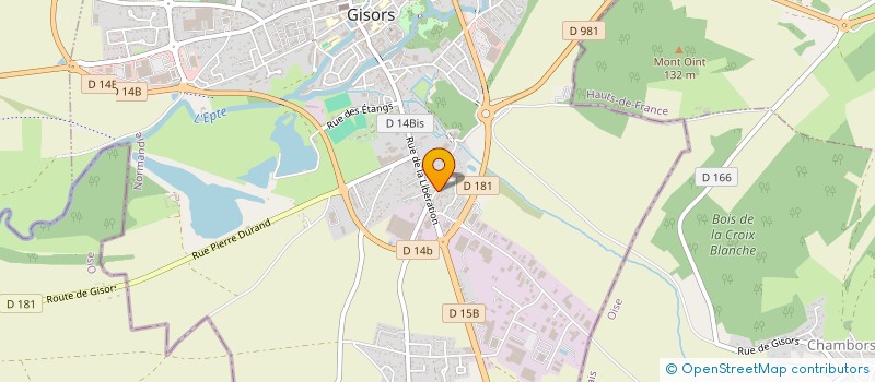 localisation de l'entreprise MONSIEUR ALEX JOLY à GISORS