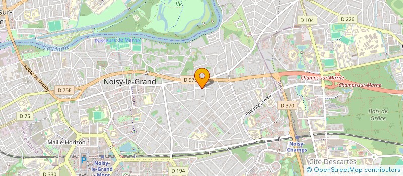 localisation de l'entreprise MONSIEUR ALEX JOUHANS  NOISY-LE-GRAND