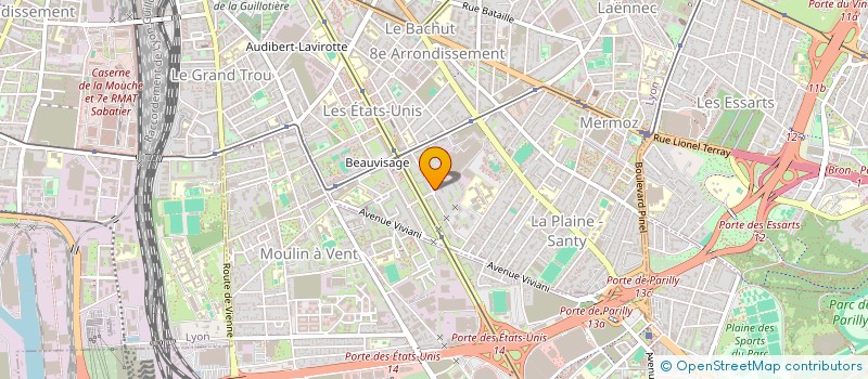 localisation de l'entreprise MONSIEUR ALEX JUNIOR KAMDEM NGUIMOU  LYON