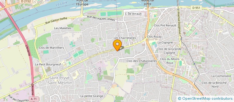 localisation de l'entreprise MONSIEUR ALEX-KEVIN LOEMBE  ORLEANS