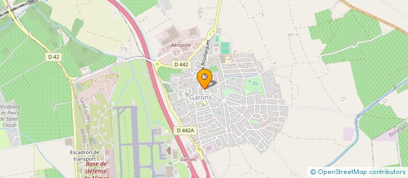 localisation de l'entreprise MONSIEUR ALEX LAGRANGE  GARONS