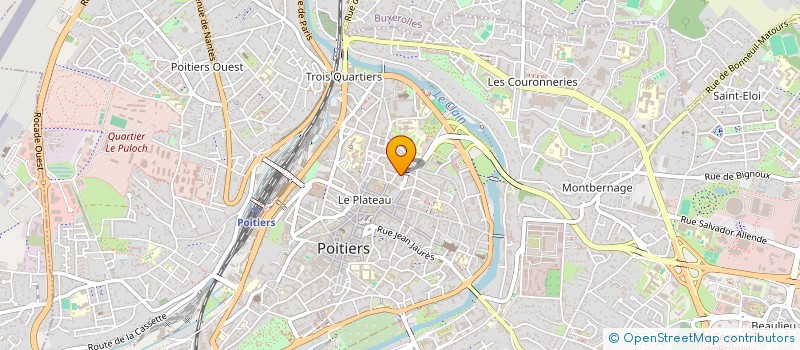 localisation de l'entreprise MONSIEUR ALEX LAINE à POITIERS