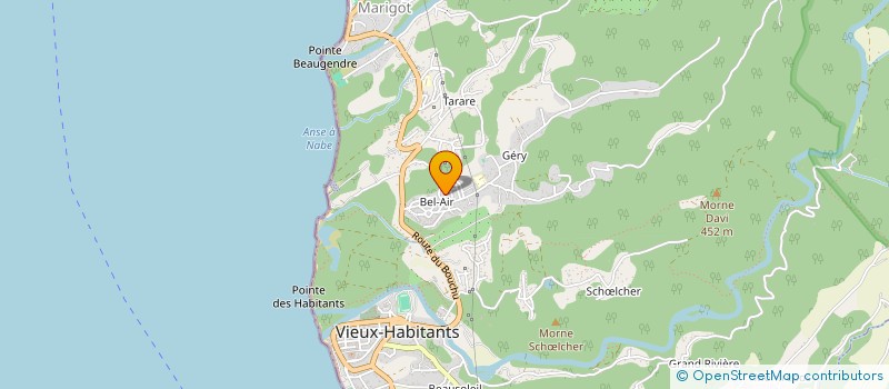 localisation de l'entreprise MONSIEUR ALEX LAUVAGNE à VIEUX-HABITANTS