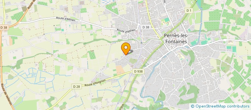 localisation de l'entreprise MONSIEUR ALEX LAZZERINI  PERNES-LES-FONTAINES