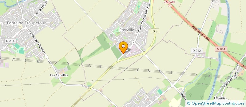 localisation de l'entreprise MONSIEUR ALEX LE BUAN  LES MONTS D'AUNAY