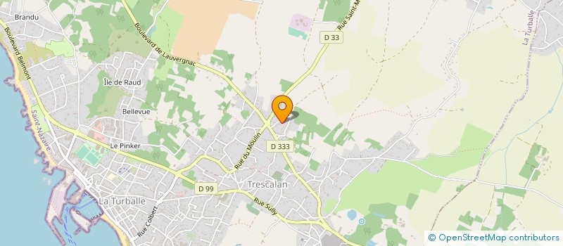 localisation de l'entreprise MONSIEUR ALEX LE FOURN  LA TURBALLE