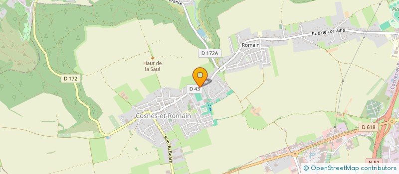 localisation de l'entreprise MONSIEUR ALEX LEBRUN  GORCY