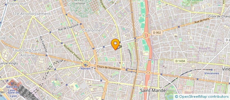 localisation de l'entreprise MONSIEUR ALEX LEMEDY  PARIS