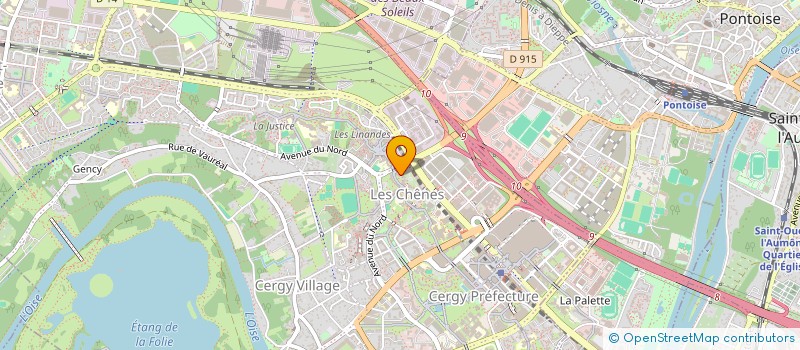 localisation de l'entreprise MONSIEUR ALEX LONTOUO  MOUTIERS