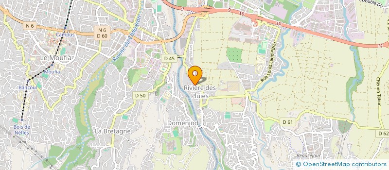 localisation de l'entreprise MONSIEUR ALEX MAC LUNE  SAINTE-MARIE