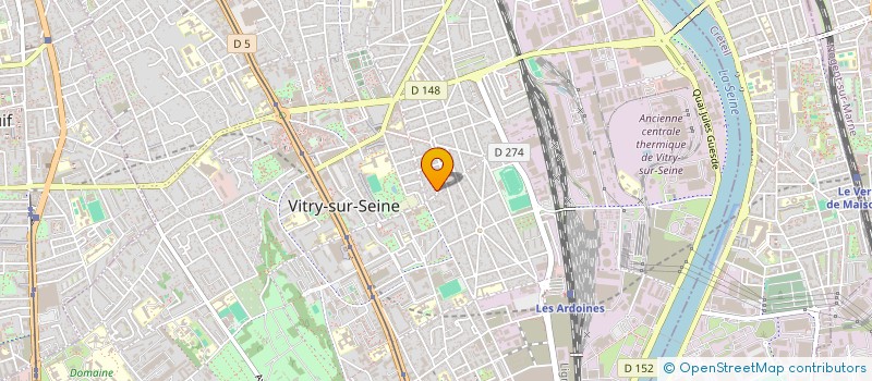 localisation de l'entreprise MONSIEUR ALEX MANDOT à VITRY-SUR-SEINE