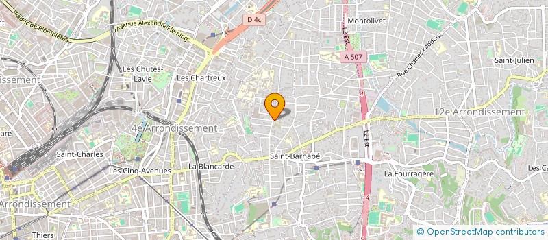 localisation de l'entreprise MONSIEUR ALEX MARCHANDIN à MARSEILLE