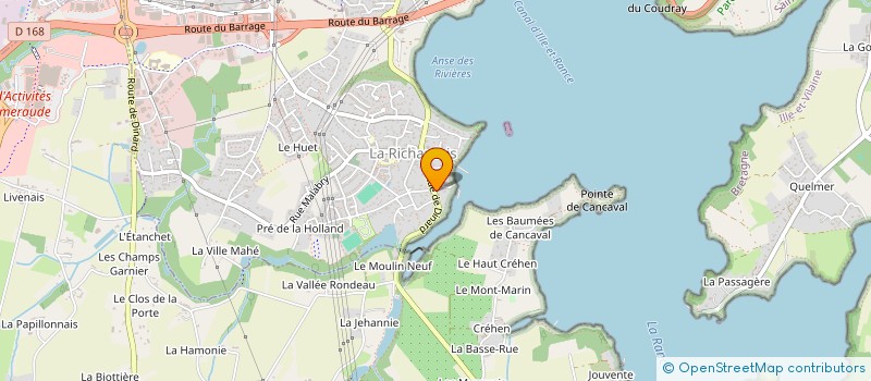 localisation de l'entreprise MONSIEUR ALEX MARIANNE  LA RICHARDAIS