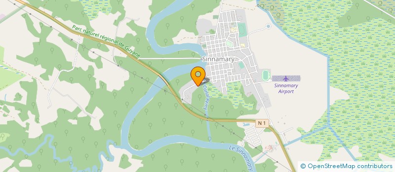 localisation de l'entreprise MONSIEUR ALEX MARIGARD  SINNAMARY