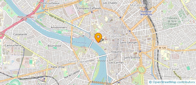 localisation de l'entreprise MONSIEUR ALEX MARINIER  TOULOUSE