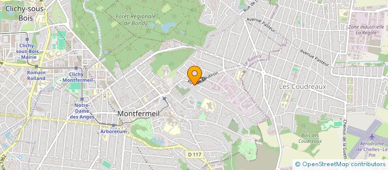 localisation de l'entreprise MONSIEUR ALEX MAURICE  MONTFERMEIL