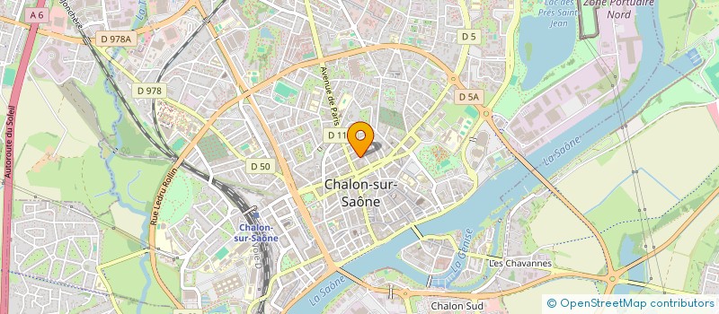 localisation de l'entreprise MONSIEUR ALEX MAZUE  CHALON-SUR-SAONE