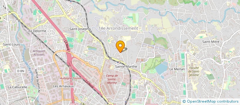 localisation de l'entreprise MONSIEUR ALEX MAZZARESE à MARSEILLE 14EME
