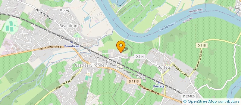 localisation de l'entreprise MONSIEUR ALEX MESPLET  PORTETS