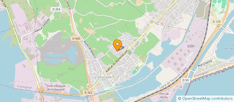 localisation de l'entreprise MONSIEUR ALEX MONTE à FRONTIGNAN