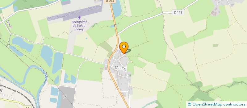 localisation de l'entreprise MONSIEUR ALEX NANTHON  DOUZY