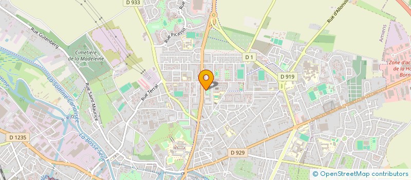 localisation de l'entreprise MONSIEUR ALEX NGONDI NJOYA  AMIENS