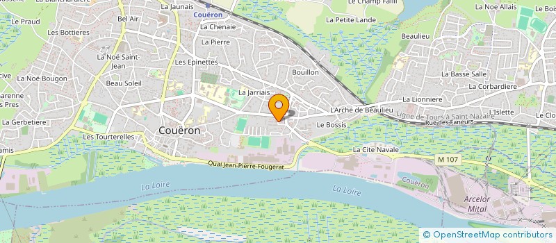localisation de l'entreprise MONSIEUR ALEX OBERHAUSER à COUERON