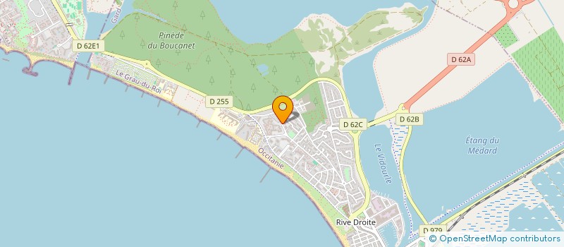 localisation de l'entreprise MONSIEUR ALEX OLIVIER  LE GRAU-DU-ROI