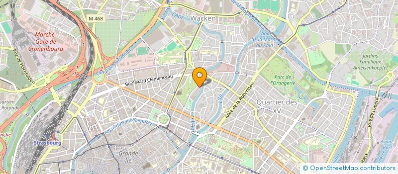 localisation de l'entreprise MONSIEUR ALEX OSTERLOFF  STRASBOURG