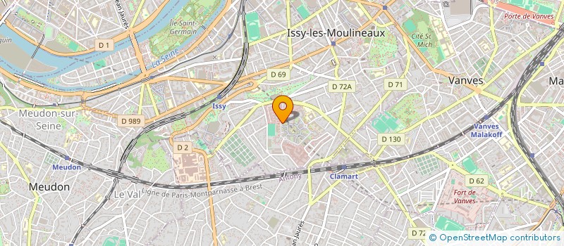 localisation de l'entreprise MONSIEUR ALEX OULIKIAN à ISSY-LES-MOULINEAUX
