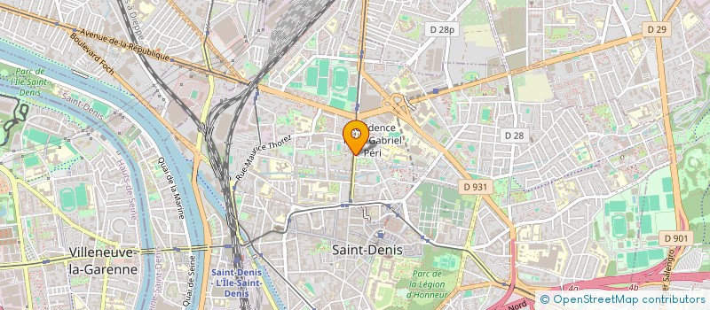 localisation de l'entreprise MONSIEUR ALEX PANN à SAINT-DENIS