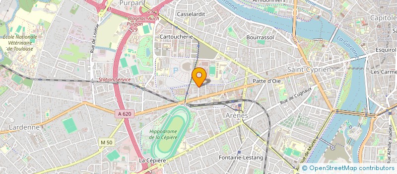 localisation de l'entreprise MONSIEUR ALEX PASCHE à TOULOUSE