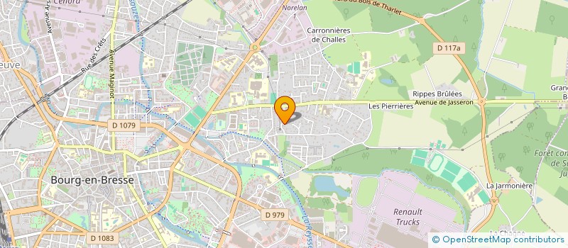 localisation de l'entreprise MONSIEUR ALEX PERRI  BOURG-EN-BRESSE