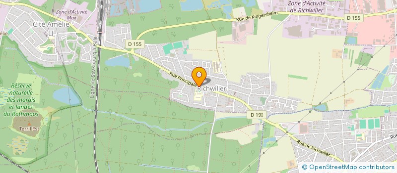 localisation de l'entreprise MONSIEUR ALEX PETITDEMANGE  PULVERSHEIM