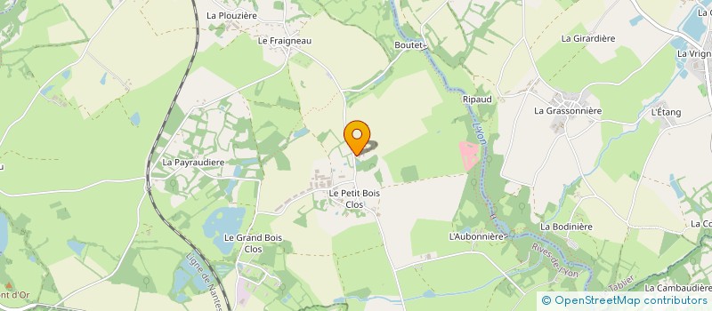 localisation de l'entreprise MONSIEUR ALEX PETORIN  RIVES DE L'YON