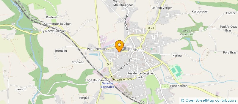 localisation de l'entreprise MONSIEUR ALEX PILLET  MELLAC