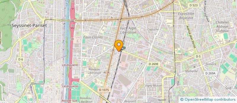 localisation de l'entreprise MONSIEUR ALEX POINTEL  GRENOBLE