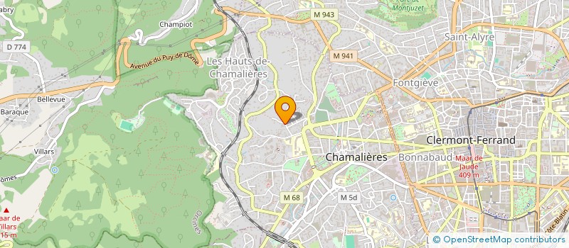 localisation de l'entreprise MONSIEUR ALEX POTIGNY à CHAMALIERES