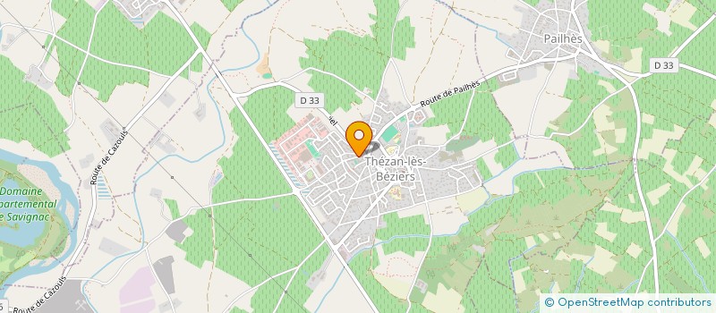 localisation de l'entreprise MONSIEUR ALEX RANDE  THEZAN-LES-BEZIERS