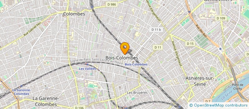 localisation de l'entreprise MONSIEUR ALEX RATCHAKHOM THATCHAPHON à BOIS-COLOMBES