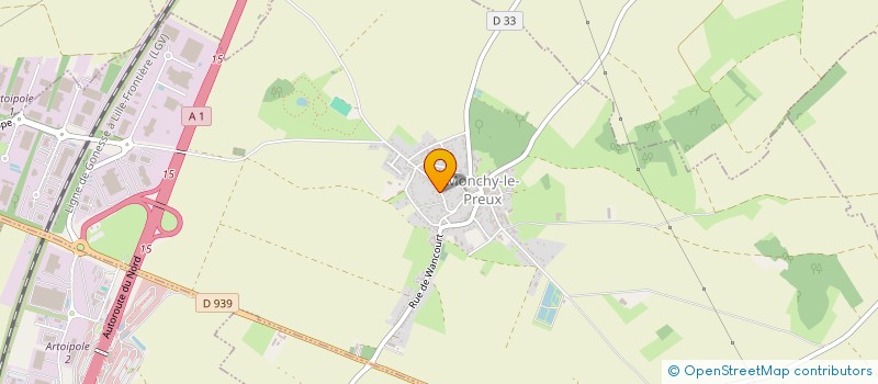 localisation de l'entreprise MONSIEUR ALEX REYMBAUT  MONCHY-LE-PREUX