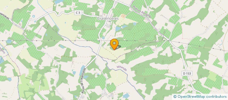 localisation de l'entreprise MONSIEUR ALEX RONALDUS GERARD VAN LOCHEM  CRAVENCERES