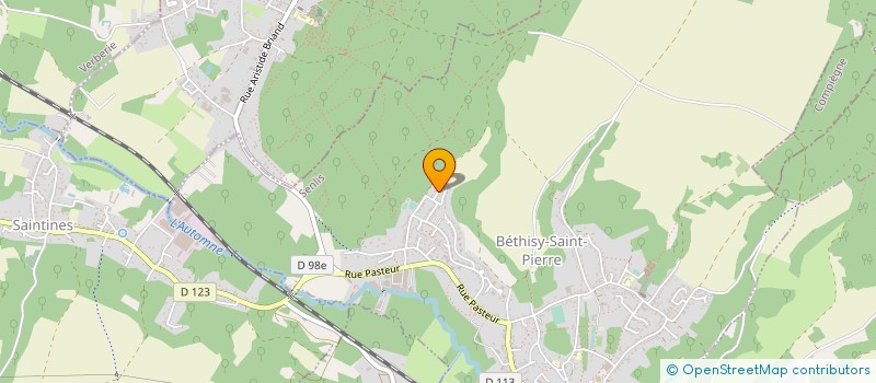 localisation de l'entreprise MONSIEUR ALEX ROVELA  BETHISY-SAINT-PIERRE