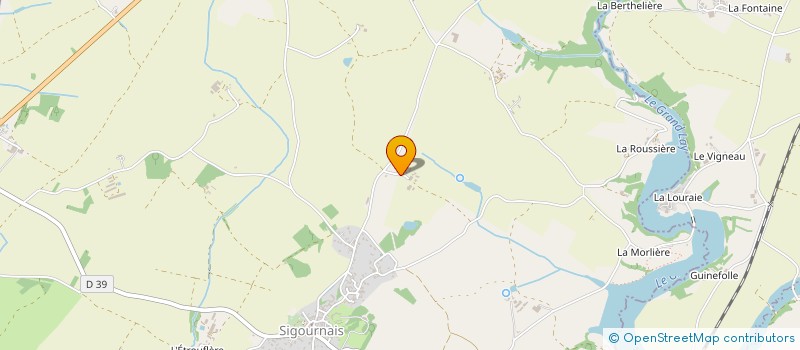 localisation de l'entreprise MONSIEUR ALEX ROY  SIGOURNAIS