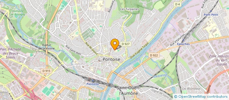 localisation de l'entreprise MONSIEUR ALEX SABAS  PONTOISE