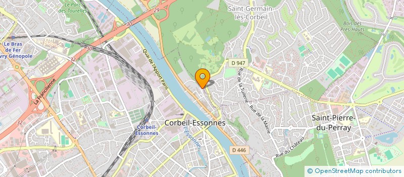 localisation de l'entreprise MONSIEUR ALEX SAINT-CHARLES à CORBEIL ESSONNES