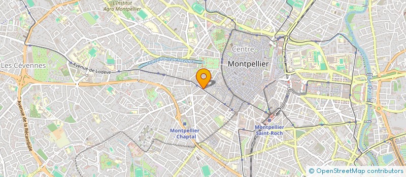 localisation de l'entreprise MONSIEUR ALEX SAN VANG ATKESONE à MONTPELLIER