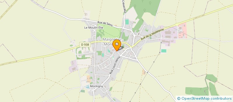 localisation de l'entreprise MONSIEUR ALEX SANDROWICZ  MAIGNELAY MONTIGNY