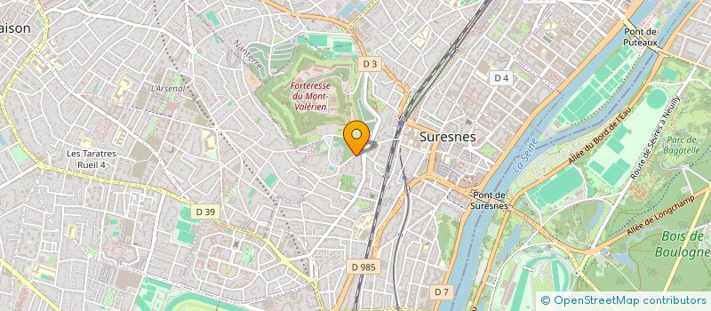 localisation de l'entreprise MONSIEUR ALEX SASSINE à SURESNES